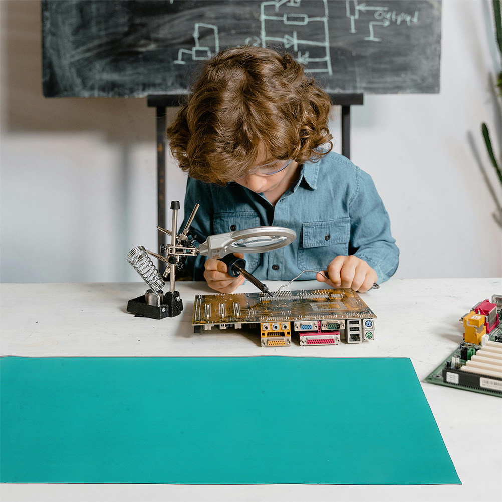 แผ่นรองบัดกรียางแบบม้วน ป้องกั - Electronics Repair In Usa บทวิจารณ์และราคา