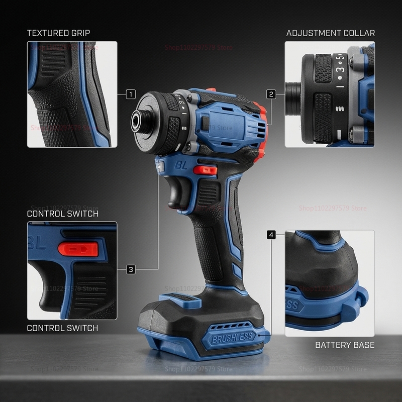 ไขควงไฟฟ้าแบบไร้แปรงถ่าน ขนาด  - Electronics Repair Tools บทวิจารณ์และราคา