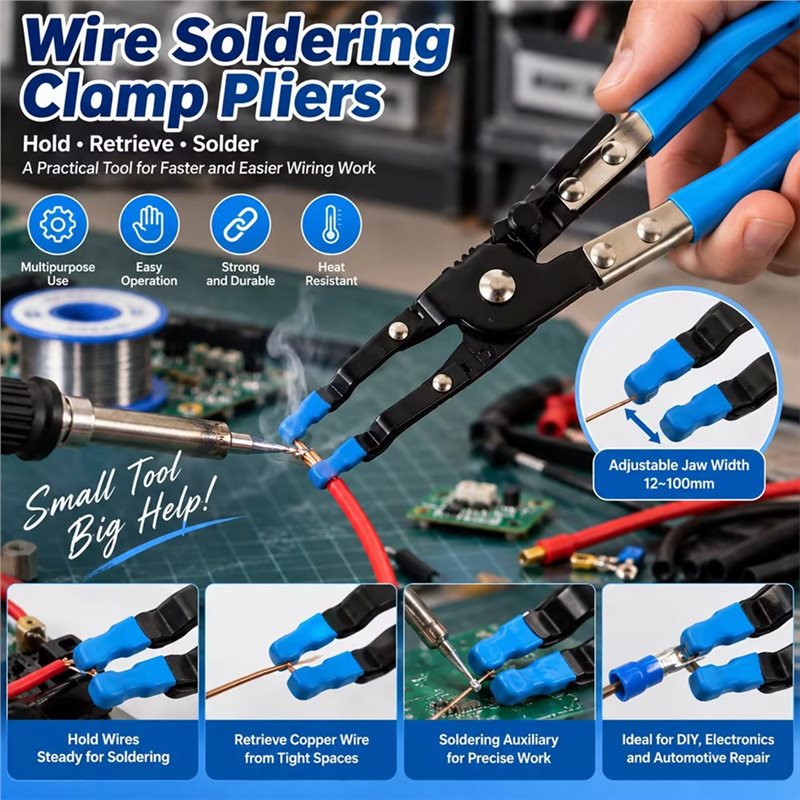 JHD ที่หนีบสายไฟสำหรับงานบัดกร - Electronics Repair In Usa บทวิจารณ์และราคา